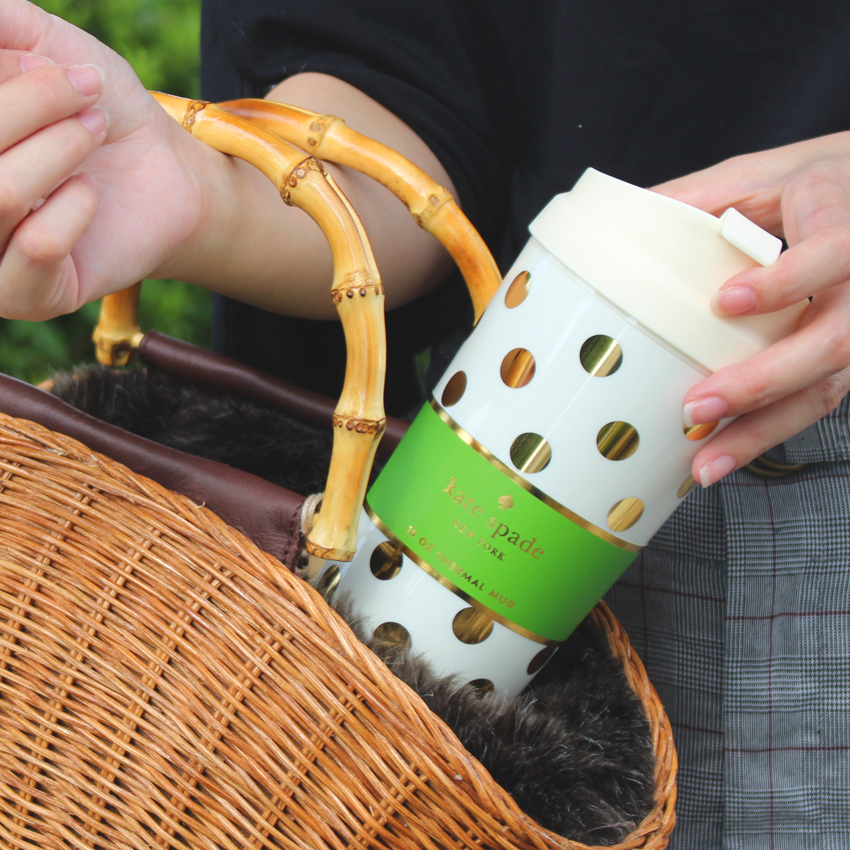 毎日がちょっと楽しくなる♪kate spadeタンブラー