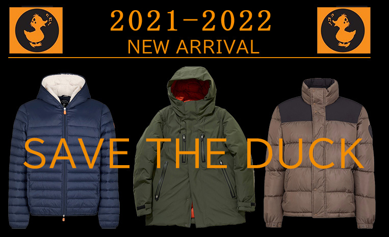 世界最速！】SAVE THE DUCK(セイブザダック)2021-2022年秋冬新作メンズ ...