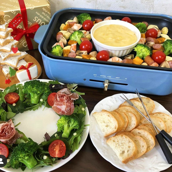 「インスタでよく見るあの”ホットプレート”！」BRUNO(ブルーノ)でオシャレホームパーティー♥